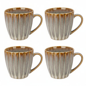 Cosy & Trendy Kaffeetassen Astera Pearl Beige - 240 ml - 4 Stück