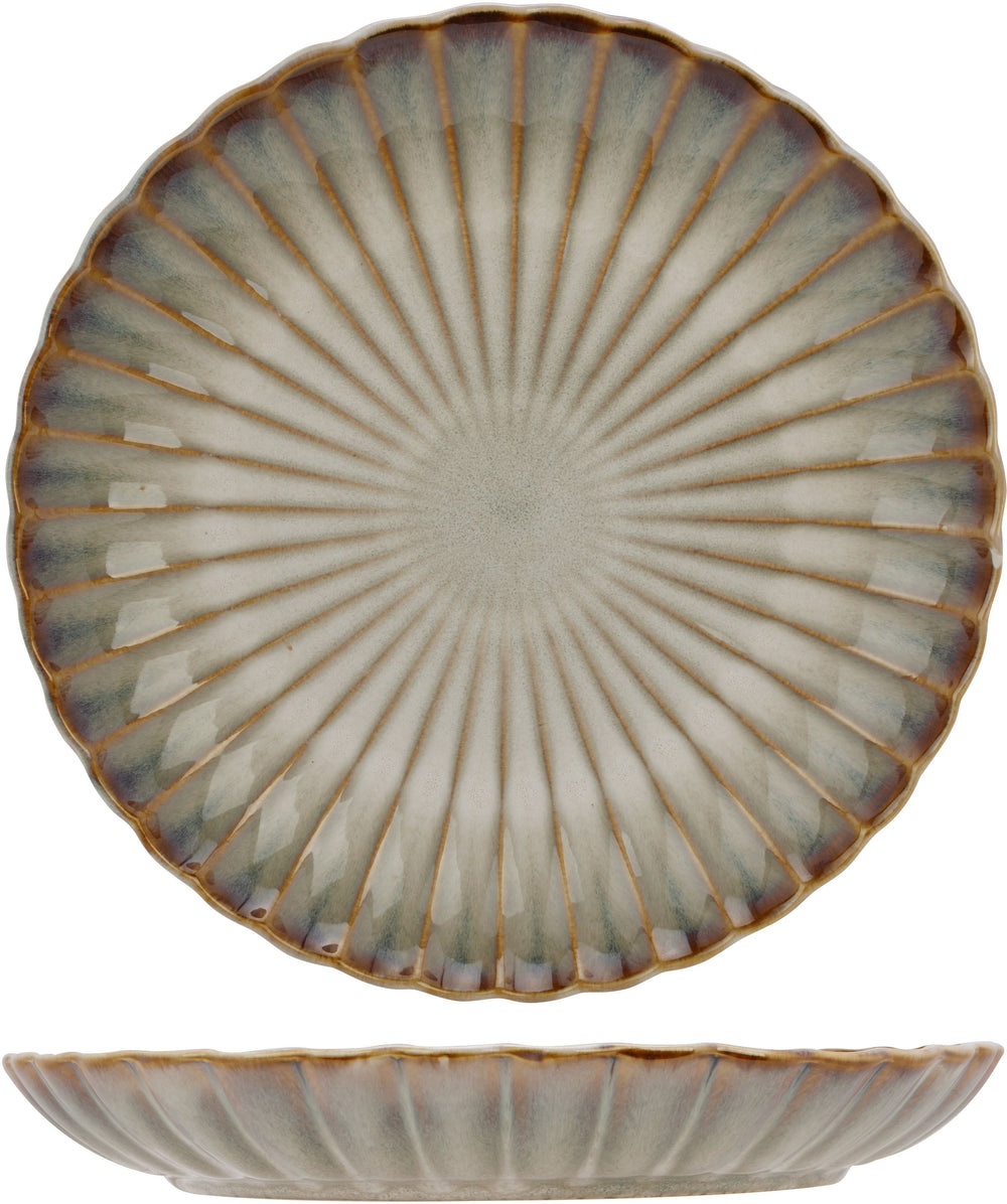 Cosy & Trendy Speiseteller Astera Pearl Beige - ø 27,5 cm - 4 Stück