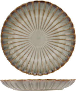 Cosy & Trendy Speiseteller Astera Pearl Beige - ø 27,5 cm - 4 Stück