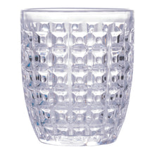 Villa d'Este Home Wassergläser Geometrie Ocean - Blau - 350 ml - 6 Stück