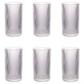 Villa d'Este Home Wassergläser Cylinder - Transparent - 405 ml - 6 Stück