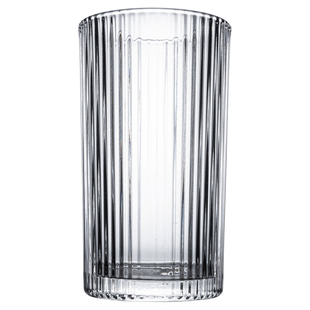 Villa d'Este Home Wassergläser Cylinder - Transparent - 405 ml - 6 Stück