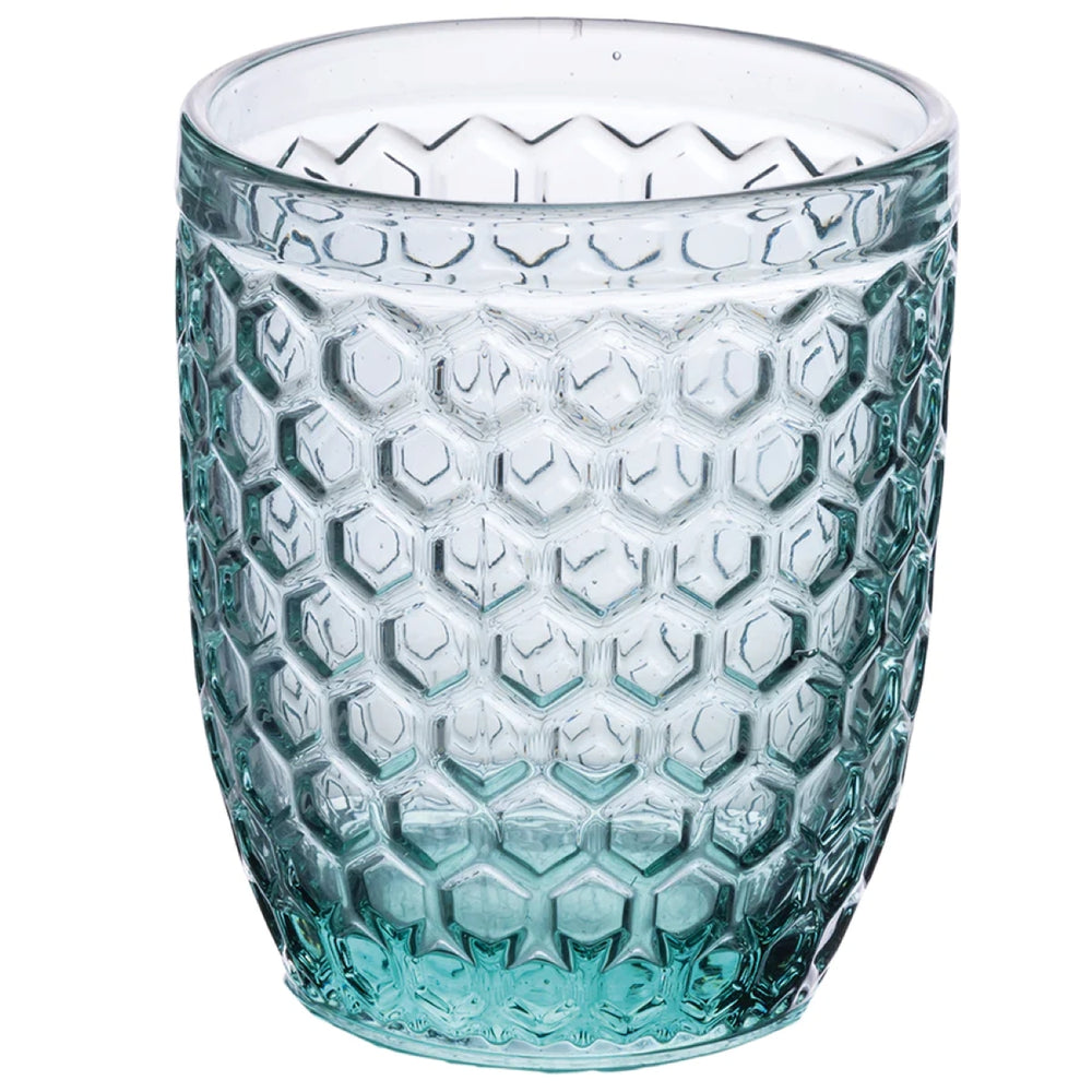 Villa d'Este Home Wassergläser Geometrie Multicolor - 300 ml - 6 Stück