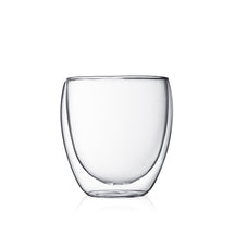 Bodum Doppeltwandige Kaffee- und Teegläser Pavina - Patentiertes Ventil - 250 ml - 6 Stück