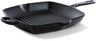 BK Grillpfanne Bourgogne Jet Black Gusseisen 26 x 26 cm - emaillierte Antihaftbeschichtung