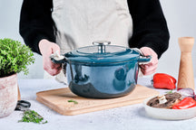 Cosy & Trendy Braadpan met deksel Fontestic Gietijzer Green Heron ø 28 cm / 6.8 Liter - sfeerbeeld 2