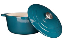 Cosy & Trendy Braadpan met deksel Fontestic Gietijzer Green Heron ø 28 cm / 6.8 Liter - open