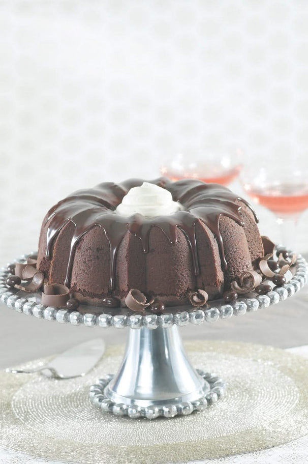 Nordic Ware Gugelhupfform Anniversary Bundt Gold - Aluguss - ø 27 cm