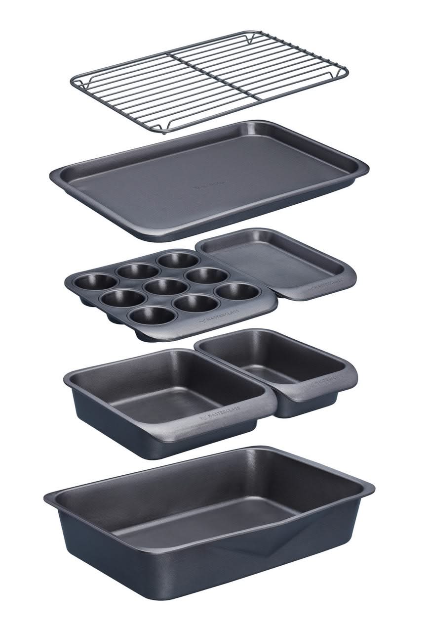 MasterClass Backset Smart Space 7-Teilig - Standard Antihaftbeschichtung
