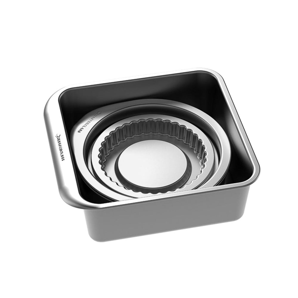 MasterClass Backset Backformen Smart Space 7-Teilig - Standard Antihaftbeschichtung