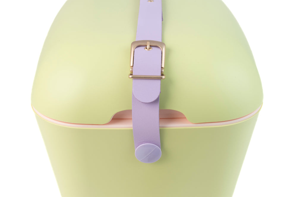 Polarbox Kühlbox mit Schultergurt - Lime Lilac - 20 Liter