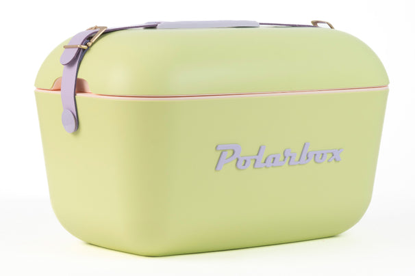 Polarbox Kühlbox mit Schultergurt - Lime Lilac - 20 Liter