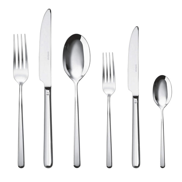 Sambonet Besteckset Linear - Edelstahl - 36-teilig / 6 Personen
