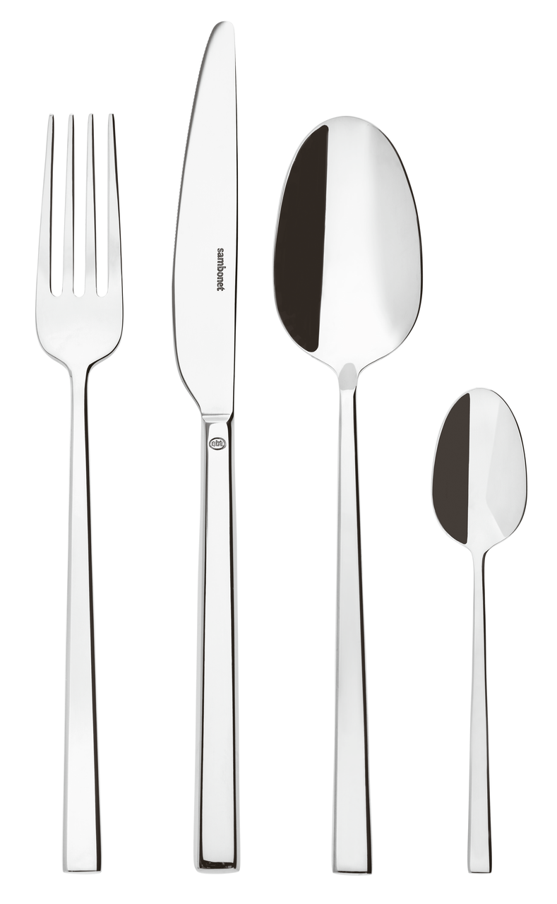 Sambonet Besteckset Rock - Edelstahl - 24-teilig / 6 Personen