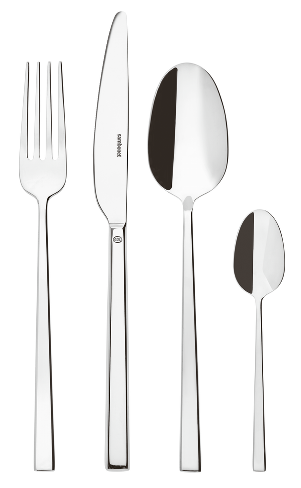 Sambonet Besteckset Rock - Edelstahl - 24-teilig / 6 Personen