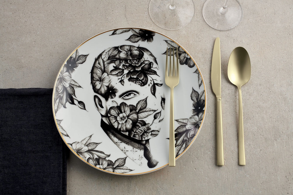 Sambonet Besteckset Rock - Antique Champagne - 24-teilig / 6 Personen