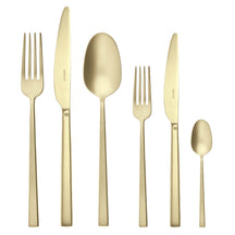Sambonet Besteckset Rock - Antique Champagne - 36-teilig / 6 Personen