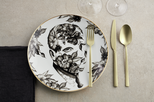 Sambonet Besteckset Rock - Antique Champagne - 60-teilig / 12 Personen