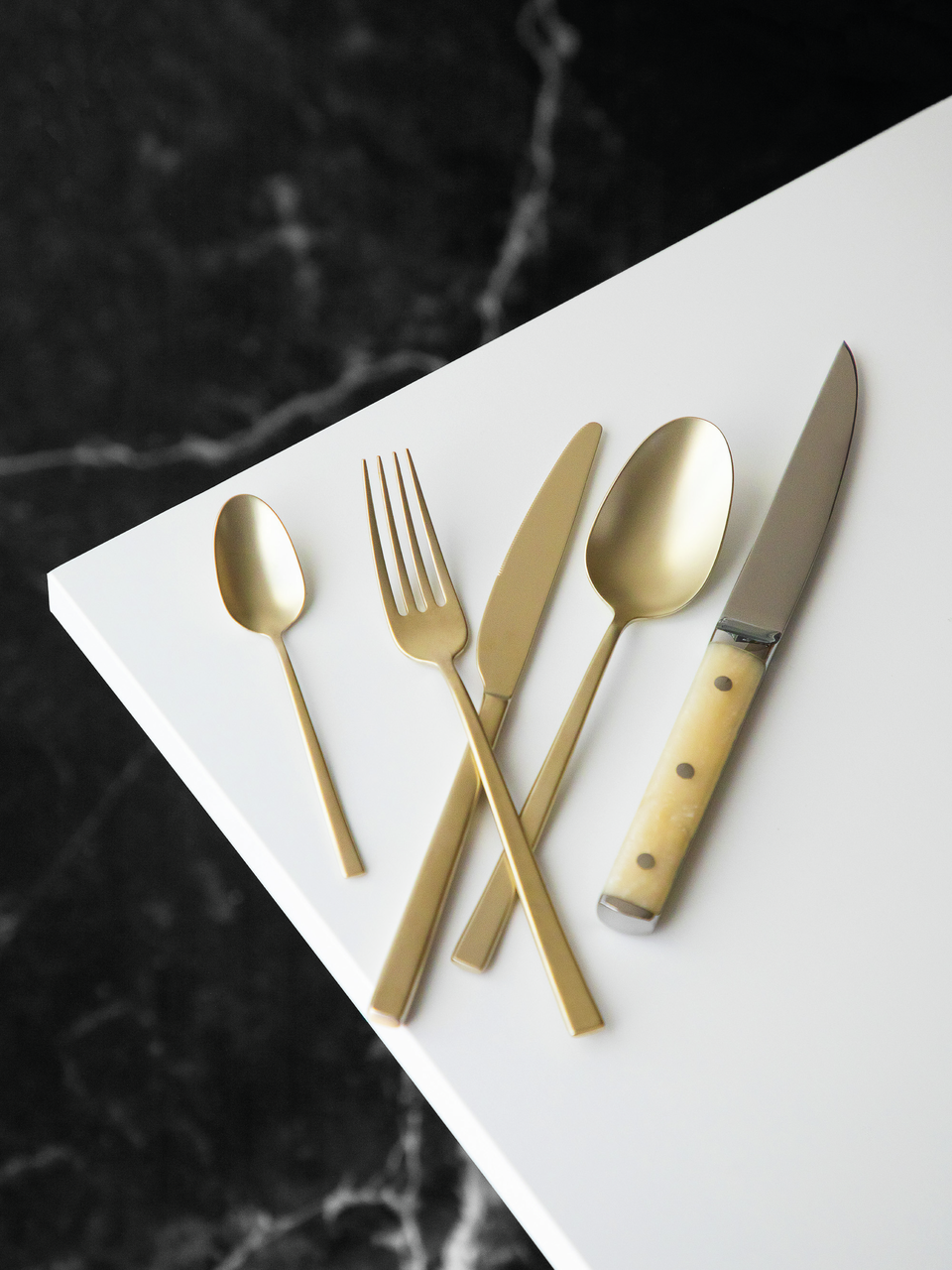 Sambonet Besteckset Rock - Antique Champagne - 24-teilig / 6 Personen