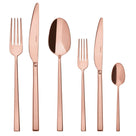 Sambonet Besteckset Rock - Kupfer - 36-teilig / 6 Personen