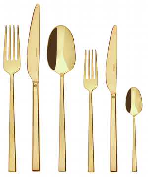 Sambonet Besteckset Rock - Gold - 36-teilig / 6 Personen