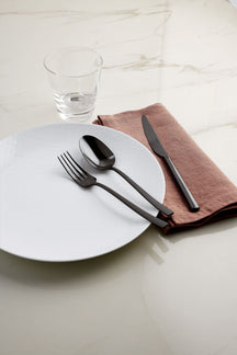 Sambonet Besteckset Rock - Schwarz - 24-teilig / 6 Personen