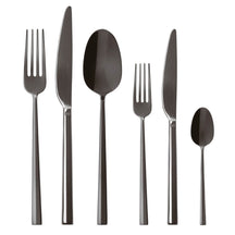 Sambonet Besteckset Rock - Schwarz - 36-teilig / 6 Personen