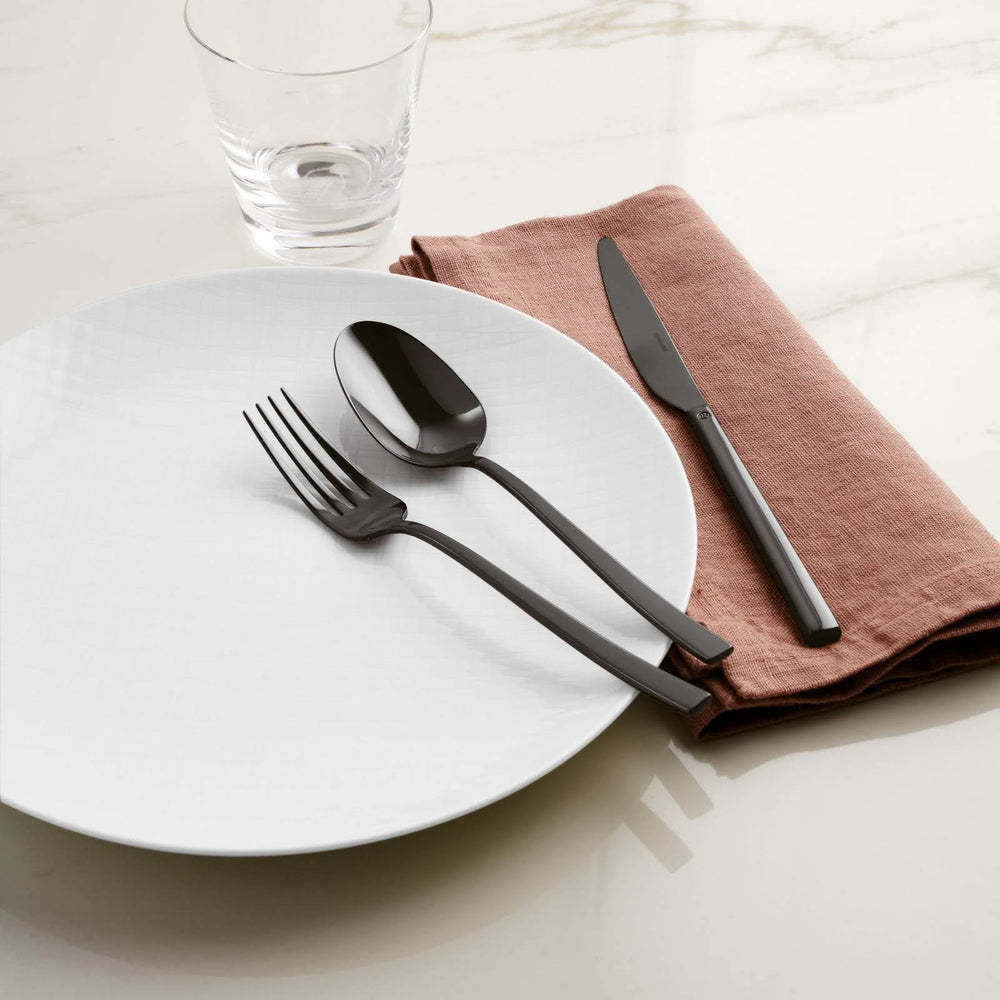 Sambonet Besteckset Rock - Schwarz - 36-teilig / 6 Personen