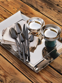 Sambonet Besteckset Rock - Schwarz - 60-teilig / 12 Personen