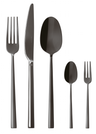 Sambonet Besteckset Rock - Schwarz - 60-teilig / 12 Personen