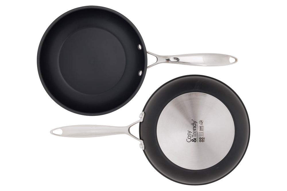 Cookinglife Bratpfanne Revolt Ø 24 cm – geeignet für alle Wärmequellen – keramische Antihaftbeschichtung