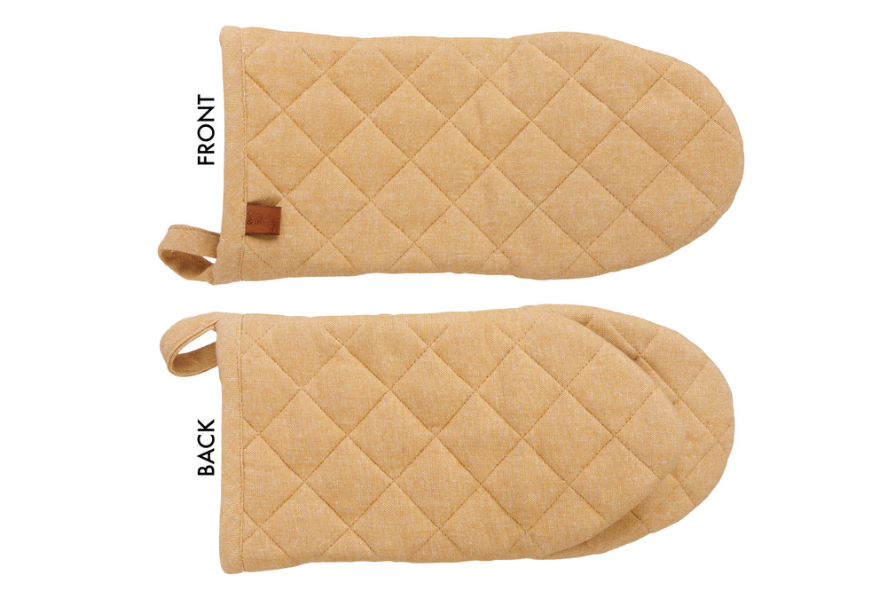 Cosy & Trendy Ofenhandschuh Stoff Amber Gold