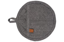 Cosy & Trendy Topflappen Stoff Schwarz Chambray