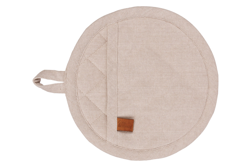 Cosy & Trendy Topflappen Stoff Sand