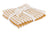 Cosy & Trendy Spültuch Stoff Amber Gold 30 x 30 cm - 3-teilig