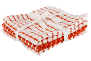Cosy & Trendy Spültuch Stoff Rost 30 x 30 cm - 3-teilig