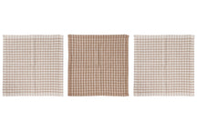 Cosy & Trendy Spültuch Stoff Sand 30 x 30 cm - 3-teilig