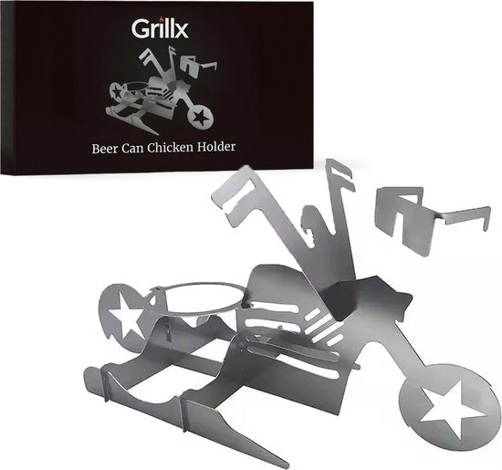 GrillX BBQ Bierdosenhalter - Beer Can Chicken - Bike