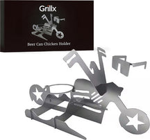 GrillX BBQ Bierdosenhalter - Beer Can Chicken - Bike