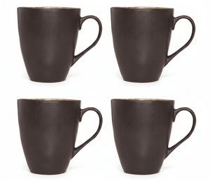 Cosy & Trendy Becher - Laguna Blau Grau - 450 ml - 4 Stück