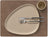 LIND DNA Tischsets Nupo - Leder - Braun / Sand - doppelseitig - 45 x 35 cm - 2 Stück