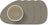LIND DNA Untersetzer Nupo - Leder - Flintgrau - 13 x 11 cm - 4 Stück