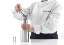 Hendi Sahnespender RVS 1 Liter + Sahnepatronen 10 Stück