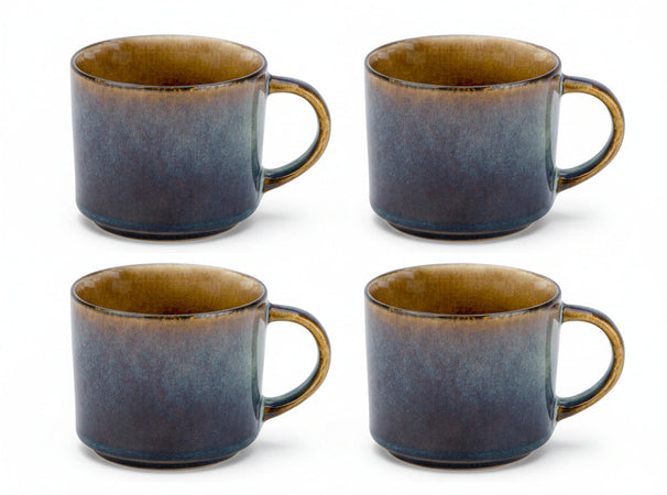 Cosy & Trendy Kaffeetassen / Senseokaffeetassen - Quintana Amber - 220 ml - 4 Stück