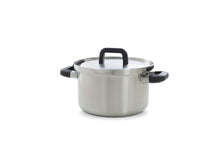 BK Pfannenset Flow Cool 5-teilig - Edelstahl - Kochtöpfe ø 16, 18, 20, 24 cm & Stieltopf ø 16 cm