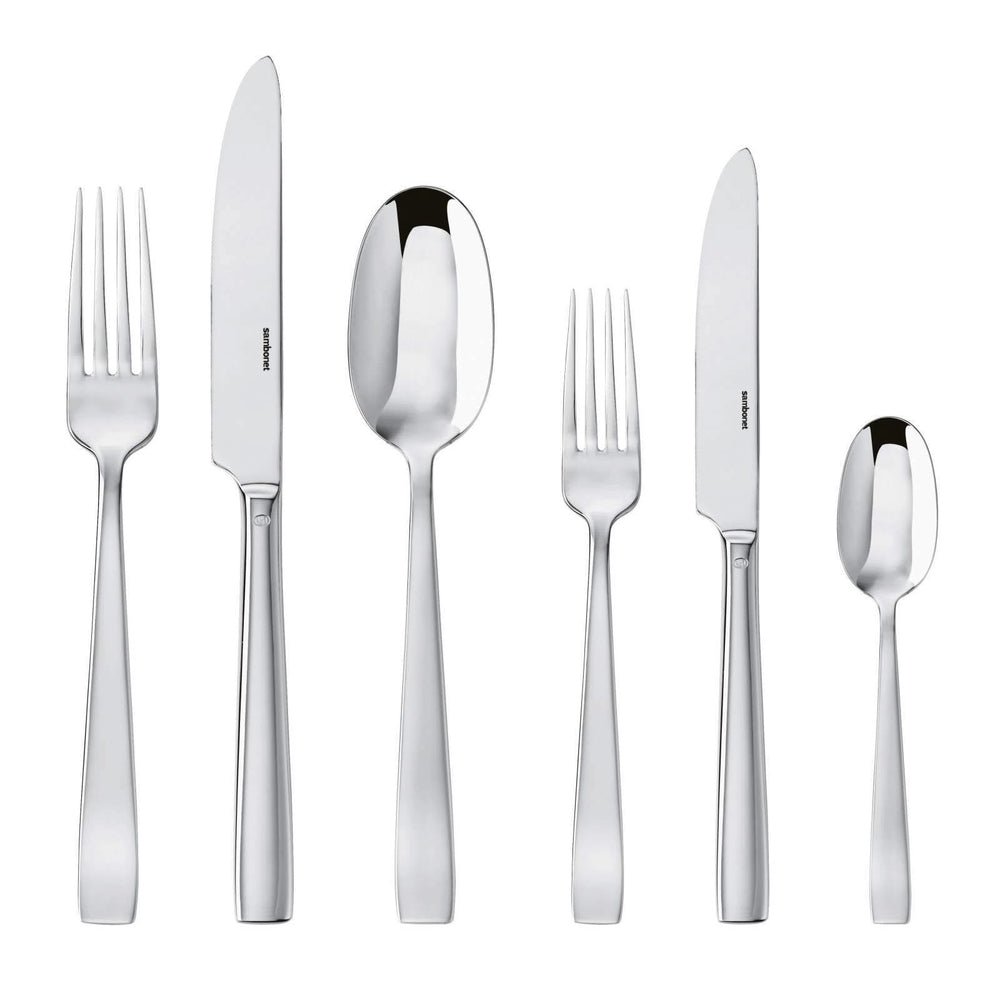 Sambonet Besteckset Flat - Edelstahl - 36-teilig / 6 Personen