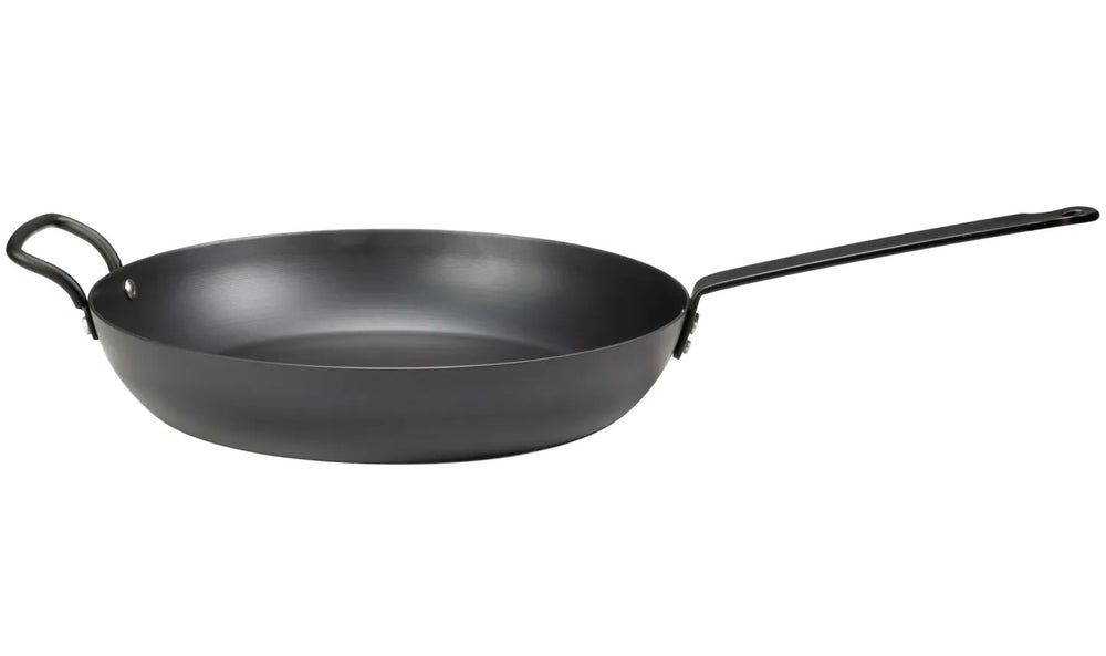 Blackwell Bratpfanne Carbonstahl mit Griff Ø 32 cm – ohne Antihaftbeschichtung