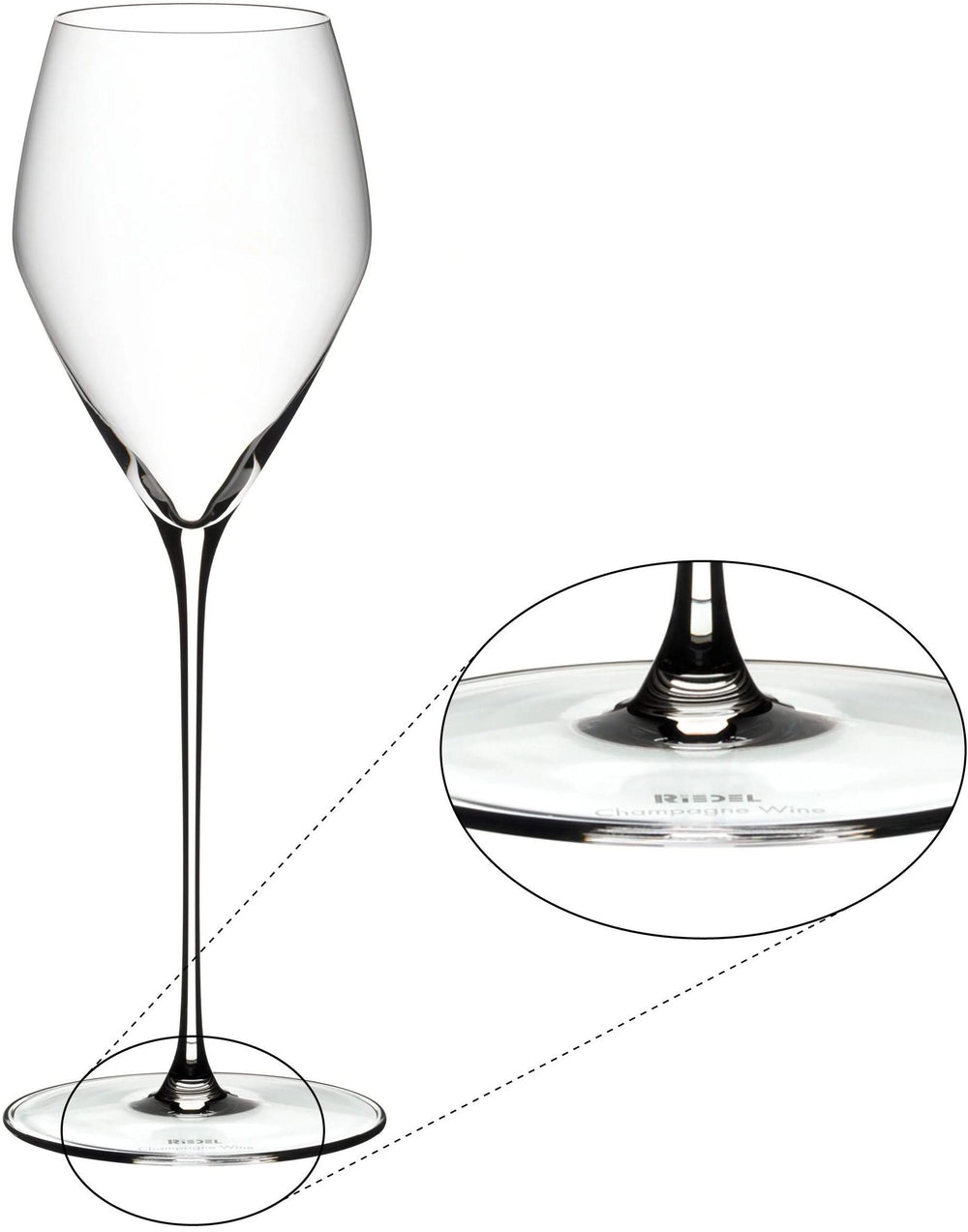 Riedel Champagnergläser - Flöten - Veloce - 327 ml - 2 Stück