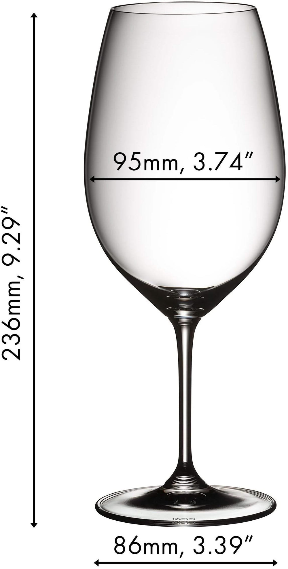 Riedel Rotweingläser Vinum - Syrah / Shiraz - 700 ml - 2 Stück