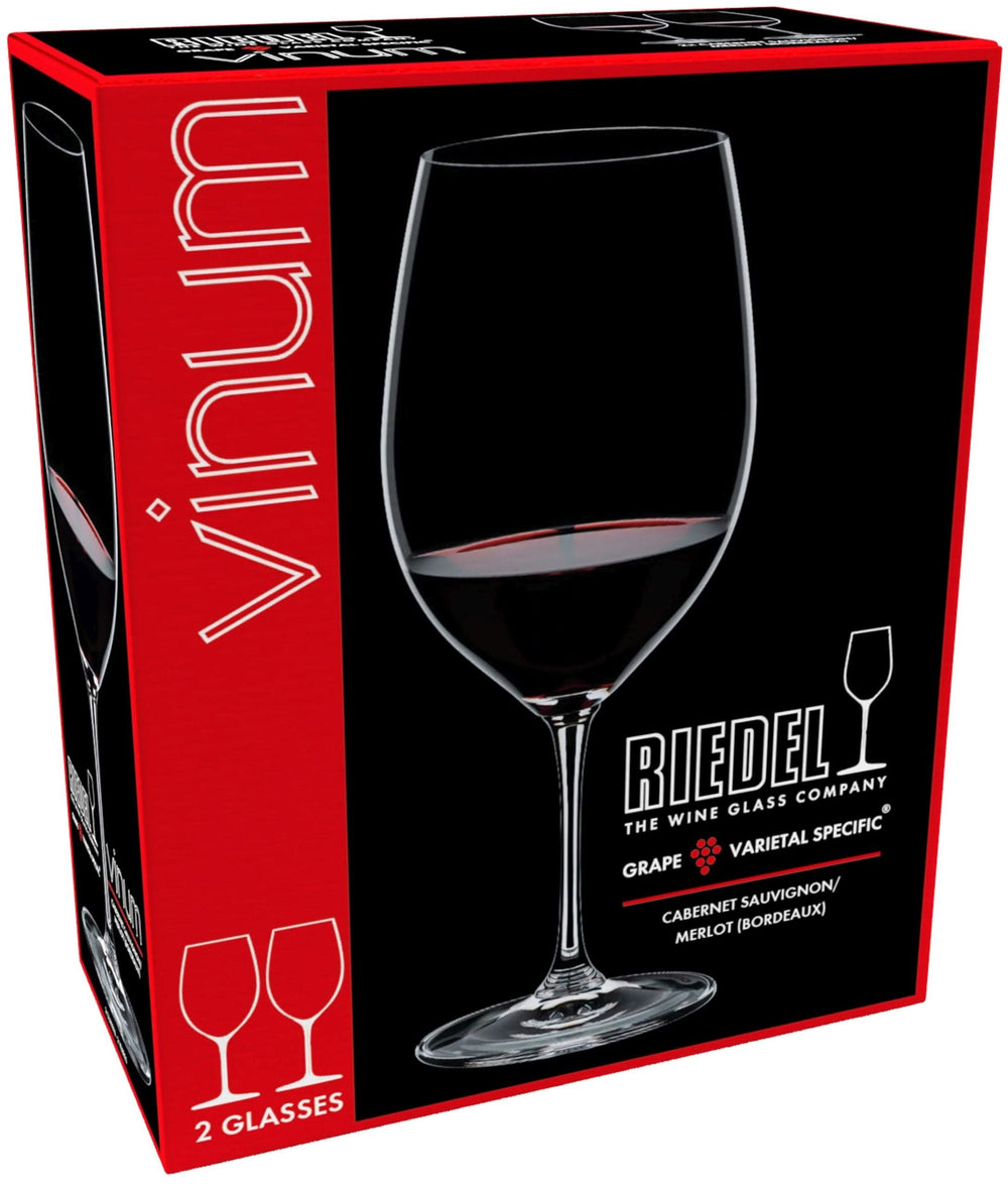 Riedel Rotweingläser Vinum - Cabernet / Merlot - 650 ml - 2 Stück